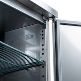 thumbnail of Romux® Kühltisch mit Bäcker 2 Türen 151x80 cm mit Luftkühlung | Theken Kühlschrank mit Kapazität 282 L und Leistung 220 W