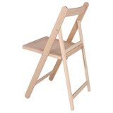 thumbnail of WellHome - Stuhl NORTE aus Buchenholz, unbehandelt 43x47x79 cm