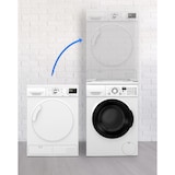 thumbnail of DELUKE® Verbindungsrahmen für Waschmaschine/Trockner EDEO -  60cm Breit, Universal | Zwischenbaurahmen Waschmaschinen Trockner Zwischenbausatz