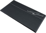 thumbnail of Securit® Speisekartenhülle A45 "Design" - Schwarz - Kunstleder mit Krokodilleffekt - 4 Sichtseiten