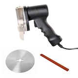 thumbnail of Romux® Couteau à Kebab Électrique avec Câble | Couteau Professionnel pour Viande de Kebab avec Lame Ø 10 mm et Réglage d'épaisseur 0-8 mm
