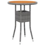 thumbnail of vidaXL 3-tlg. Garten-Bistro-Set Poly Rattan Grau