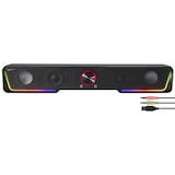 thumbnail of GRAVITY RGB Stereo Soundbar, black