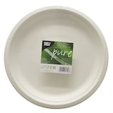 thumbnail of PAPSTAR 500 Teller, Zuckerrohr "pure" ungeteilt Ø 26 cm · 2 cm weiss