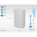 thumbnail of Luchtontvochtiger met 12 l/d compressor