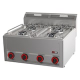 thumbnail of Gas-Kochfläche mit 4 Brenner Tischgerät