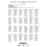 thumbnail of 3/8` Steckverbinder mit Innengewinde UN Gewinde