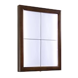 thumbnail of Securit® Présentoir porte-menu LED A4 "Classic" - Marron foncé - 4 vues