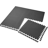 thumbnail of tectake Bodenschutzmatte 12-tlg. - schwarz - 402255