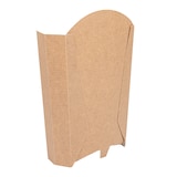 thumbnail of Garcia de Pou 200 unités - Boîtes À Frites Jumbo 'Thepack' 165 G 220 G/M2 13,5X8,5X16 Cm Naturel Carton Ondulé Nano-Micro