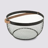 thumbnail of FIVE - Cestino in rete metallica 29 cm Nero