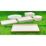 thumbnail of Mc Ristorazione, Vassoio rettangolare, PBT, 16x31x2 cm., Bianco