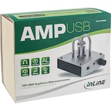 thumbnail of InLine® AmpUSB, Hi-Res AUDIO HiFi DSD Kopfhörer-Röhrenverstärker, 384kHz/32-Bit