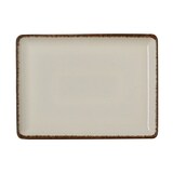 thumbnail of WAS Germany - Teller, flach, 27 x 20 cm, Set á 6 Stück, sand, Porzellan