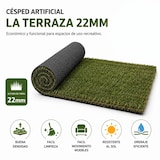 thumbnail of Pavimentos Arquiservi - Césped Artificial La Terraza 20mm - Efecto Natural - Rollo de 2x6m (12m²)