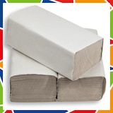 thumbnail of DayBays 1000 Stk. Handtuchpapier 250x230 mm 1-lagig V- Falz Grau