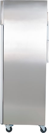 thumbnail of Romux® Gefrierschrank mit 2 Türen Glastüren 134 cm mit Umluftkühlung | Gastro Gefrierschrank aus Edelstahl mit 1065 L Kapazität - 6 Einlegeböden 750 W