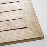 thumbnail of Mesa cuadrada de terraza con tablero de madera 70x70cm