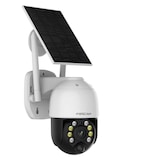 thumbnail of Foscam B4 batteriebetriebene 2K 4 MP WLAN-Überwachungskamera mit Schwenk- und Neigefunktion, inkl. Solarpanel