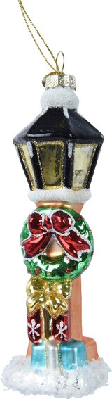 thumbnail of Christbaumschmuck Glas Laterne Weihnachtskugeln Weihnachtsbaumschmuck Vintage