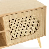 thumbnail of Meuble Tv Luna 2 portes couleur Chêne