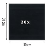 thumbnail of Betz 20 Stück Seiftücher PREMIUM 30x30 cm Farbe schwarz