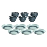 thumbnail of Leonardo MATERA Suppenset 12-tlg. blau