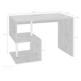 thumbnail of Web Furniture ESSE Scrivania Melaminico 100cm   Rovere