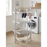 thumbnail of Sirge AsciugaSano 220W Digitaler beheizbarer Wäscheständer, 1-9h Timer, Temperatur 30-70°C, Display