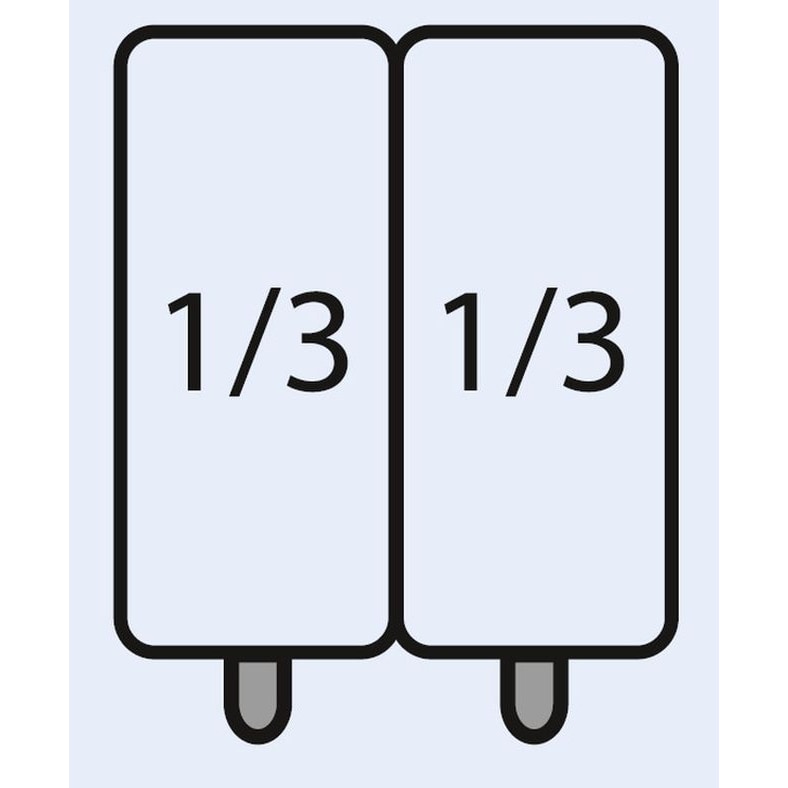 E7/Cpcexc Nudelkorb-Set 2 X 1/3 Gn