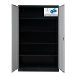 thumbnail of PROREGAL Stahlschrank BEE mit 7 lackierten Fachböden | HxBxT 195x92x50cm | Anthrazit-Grau | Werkstattschrank Werkzeugschrank Aktenschrank