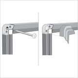 thumbnail of Pizarra NOBO Premium Plus acero vitrificado 2700x1200mm, blanco