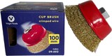thumbnail of Topfbürsten 100mm gewellt Winkelschleifer 6x