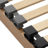 thumbnail of Lattenrost 90x200, Lattenrahmen Buche, 7 Komfortzonen, 28 Latten, Federholzrahmen Made in Germany, Lattenrost Kopfteil verstellbar, bis 150Kg