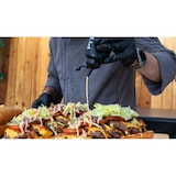 thumbnail of Lot 50 Gants en Nitrile Jetable + 1 Paire Gants Anti chaleur Protection Coton Réutilisable BBQ PIT BOSS