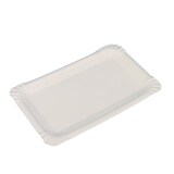 thumbnail of 3000 Pappteller eckig 9x15cm weiß Bio Frischfaser