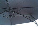 thumbnail of Easy Push-Up Sonnenschirm Gartenschirm Ampelschirm Anthrazit Ø3,50m