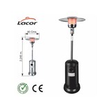 thumbnail of LACOR calentador de gas para terraza propano o butano negro 14 kW 69401