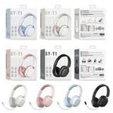 thumbnail of Casque Audio Sans Fil Bluetooth Gaming Avec Micro Plug Play Noir 20h Autonomie White YONIS