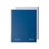 thumbnail of Cuaderno A4+ tapa extradura 80H 80G rayado microperforado 1 banda color Navigator Azul