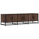thumbnail of vidaXL TV-Schrank Braun Eichen-Optik 150x35x41 cm Holzwerkstoff Metall