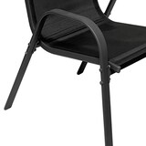 thumbnail of Gartengarnitur Sitzgarnitur 5-tlg. 80x80cm Non-Wood Anthrazit/Schwarz