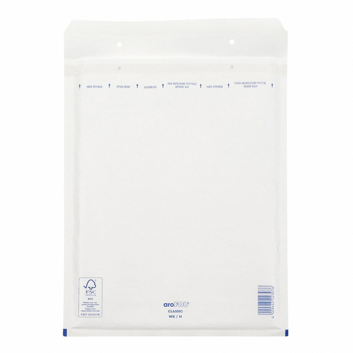 50x AROFOL CLASSIC Luftpolstertasche  8/H-18W 270x360mm für B4 weiß