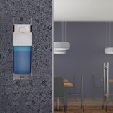 thumbnail of Relaxdays Eurospender, 1000 ml, Desinfektionsmittel, Seife, Ellenbogen-Hebel, Wandbefestigung, Hygienespender, silber