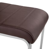 thumbnail of tectake Set di 2 sedie per sala da pranzo Bettina - cappuccino - 402552