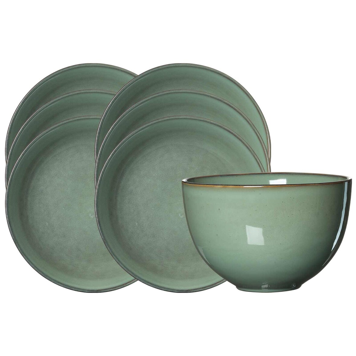 Ritzenhoff & Breker Alicante Suppen-Set 7-teilig - Grün