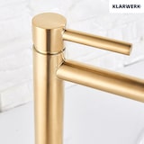 thumbnail of Julia | Rubinetto da bagno alto Hotel Gastro Gold spazzolato |Rubinetto premium in acciaio inossidabile per lavelli alti |Rubinetto ad alta pressione