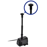 thumbnail of Springbrunnenpumpe mit 3 Aufsätzen 1000 l/h