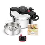 thumbnail of Cocotte minute clipso now  7.5 L -  Noir Rond Acier Seb 40.00x28.00 cm