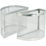 thumbnail of Mamù-Topf mit zwei Griffen und zwei Körben mit Glasdeckel ⌀ 22 cm, hergestellt in Italien aus kratzfestem, antihaftbeschichtetem Aluminium